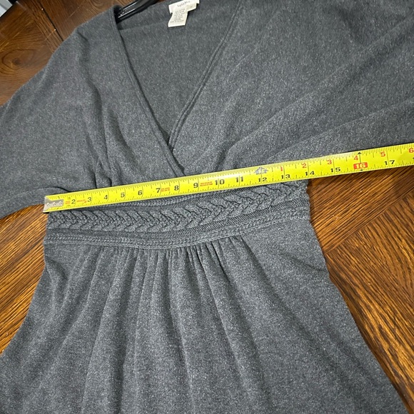 Sophie Max Gray Babydoll Top - Picture 5 of 8